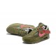 Zapatillas Off-white X Nike Air Max 90 Hombres Verde Rosa