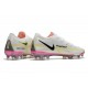 Nike Phantom GT II Elite FG Blanco Negro Carmesí Rosa