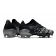 Botas de fútbol Predator Freak.1 Low FG Negro Gris Blanco