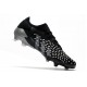 Botas de fútbol Predator Freak.1 Low FG Negro Gris Blanco