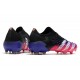 Botas de fútbol Predator Freak.1 Low FG Negro Blanco Rosa