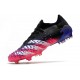 Botas de fútbol Predator Freak.1 Low FG Negro Blanco Rosa