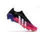 Botas de fútbol Predator Freak.1 Low FG Negro Blanco Rosa