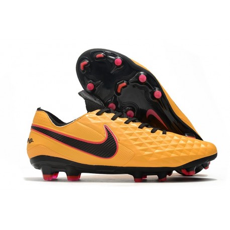 Nike Botas Tiempo Legend 8 Elite FG ACC - Naranja Negro