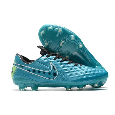 Nike Botas Tiempo Legend 8 Elite FG ACC - Aguamarina Blanco Lima