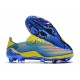 Bota de futbol adidas X Ghosted.1 FG X-Men Cyclops - Azul Rojo Amarillo Fluor