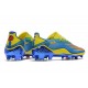 Bota de futbol adidas X Ghosted.1 FG X-Men Cyclops - Azul Rojo Amarillo Fluor