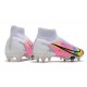 Nike Mercurial Superfly VIII Elite SG-PRO AC Blanco Platino Rosa