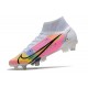 Nike Mercurial Superfly VIII Elite SG-PRO AC Blanco Platino Rosa