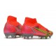 Nike Mercurial Superfly VIII Elite SG-PRO AC Carmesi Plateado Metalizado