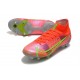 Nike Mercurial Superfly VIII Elite SG-PRO AC Carmesi Plateado Metalizado