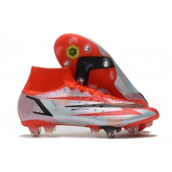 Nike Mercurial Superfly VIII Elite SG-PRO AC Chile Rojo Negro Blanco