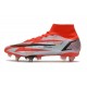 Nike Mercurial Superfly VIII Elite SG-PRO AC Chile Rojo Negro Blanco