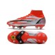 Nike Mercurial Superfly VIII Elite SG-PRO AC Chile Rojo Negro Blanco