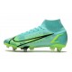 Nike Mercurial Superfly VIII Elite SG-PRO AC Turquesa Lima