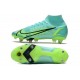 Nike Mercurial Superfly VIII Elite SG-PRO AC Turquesa Lima