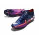 Nike Zapatillas Phantom GT2 Elite DF FG Azul Marino Blanco Morado