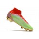 Zapatillas Nike Mercurial Superfly VIII Elite DF FG Verde Rojo Oro