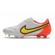 Nike Tiempo legend 9 Elite FG Blanco Volt Carmesí