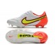 Nike Tiempo legend 9 Elite FG Blanco Volt Carmesí