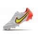 Nike Tiempo legend 9 Elite FG Blanco Volt Carmesí