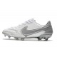 Nike Tiempo legend 9 Elite FG Blanco Gris