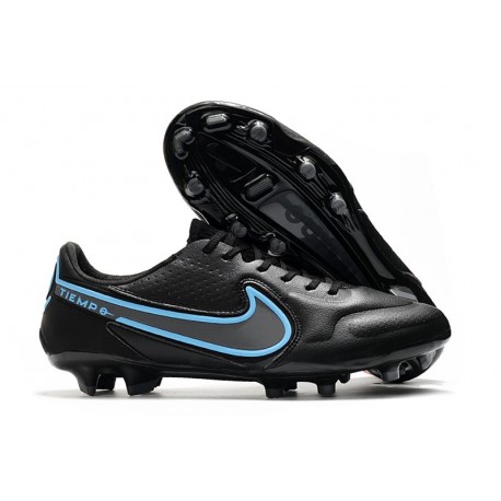 Nike Tiempo legend 9 Elite FG Negro Gris Hierro