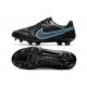 Nike Tiempo legend 9 Elite FG Negro Gris Hierro