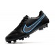 Nike Tiempo legend 9 Elite FG Negro Gris Hierro