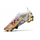 Nike Mercurial Vapor XIV Elite FG Blanco Rojo Oro Azul