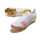 Nike Mercurial Vapor XIV Elite FG Blanco Rosa Oro