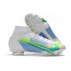 Zapatillas Nike Mercurial Superfly VIII Elite DF FG Blanco Azul