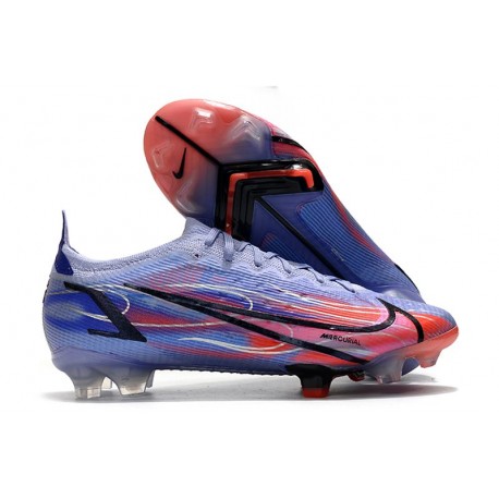 Nike Mercurial Vapor XIV Elite FG Mbappe Lila Claro Plateado Metalizado