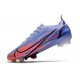 Nike Mercurial Vapor XIV Elite FG Mbappe Lila Claro Plateado Metalizado