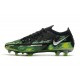 Nike Phantom GT II Elite FG Negro Metallic Platino Verde