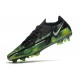 Nike Phantom GT II Elite FG Negro Metallic Platino Verde