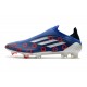 Zapatos de Fútbol adidas X Speedflow+ FG Azul Blanco Vivid Red