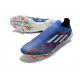 Zapatos de Fútbol adidas X Speedflow+ FG Azul Blanco Vivid Red