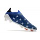 Zapatos de Fútbol adidas X Speedflow+ FG Azul Blanco Vivid Red