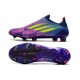 Zapatos de Fútbol adidas X Speedflow+ FG Azul Rosa Amarillo