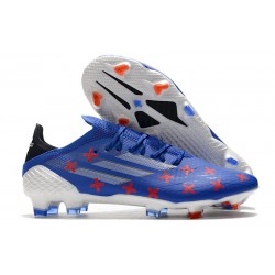 Bota adidas X Speedflow.1 FG Azul Blanco Vivid Red