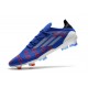 Bota adidas X Speedflow.1 FG Azul Blanco Vivid Red