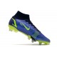 Nike Mercurial Superfly VIII Elite SG-PRO AC Zafiro Volt Azul Vacío