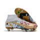 Nike Mercurial Superfly VIII Elite SG-PRO AC Blanco Rojo Oro Azul