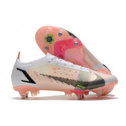 Nike Mercurial Vapor 14 Elite SG-Pro AC Blanco Negro Carmesí