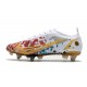 Nike Mercurial Vapor 14 Elite SG-Pro AC Blanco Rojo Oro