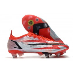 Nike Mercurial Vapor 14 Elite SG-Pro AC Chile Rojo Negro Blanco Naranja