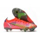 Nike Mercurial Vapor 14 Elite SG-Pro AC Carmesi Plateado Metalizado