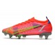 Nike Mercurial Vapor 14 Elite SG-Pro AC Carmesi Plateado Metalizado