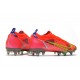 Nike Mercurial Vapor 14 Elite SG-Pro AC Carmesi Plateado Metalizado